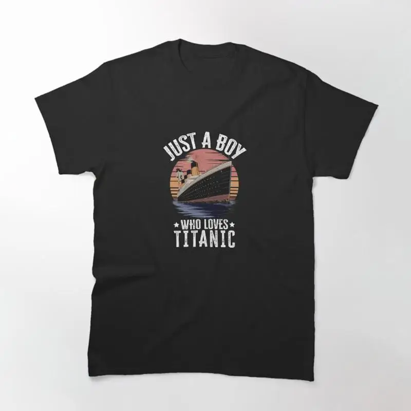 Titanic Boy Loves Titanic Classic T-Shirt