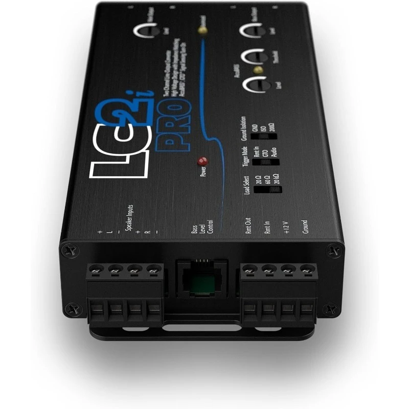 محول إخراج خط ثنائي القناة LC2i PRO مع تحسس إشارة GTO وAccuBASS