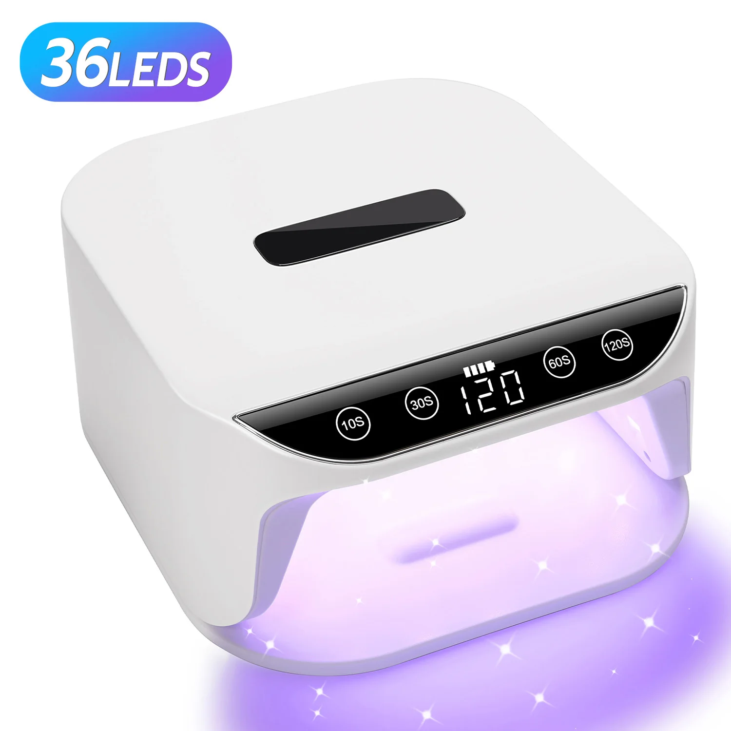 

DianaBeauty 36LEDs UV LED Nail Lamp with 4 Timer Modes Touch Screen Nail Dryer for Curing All Gels Nail Polishing Nail Tools