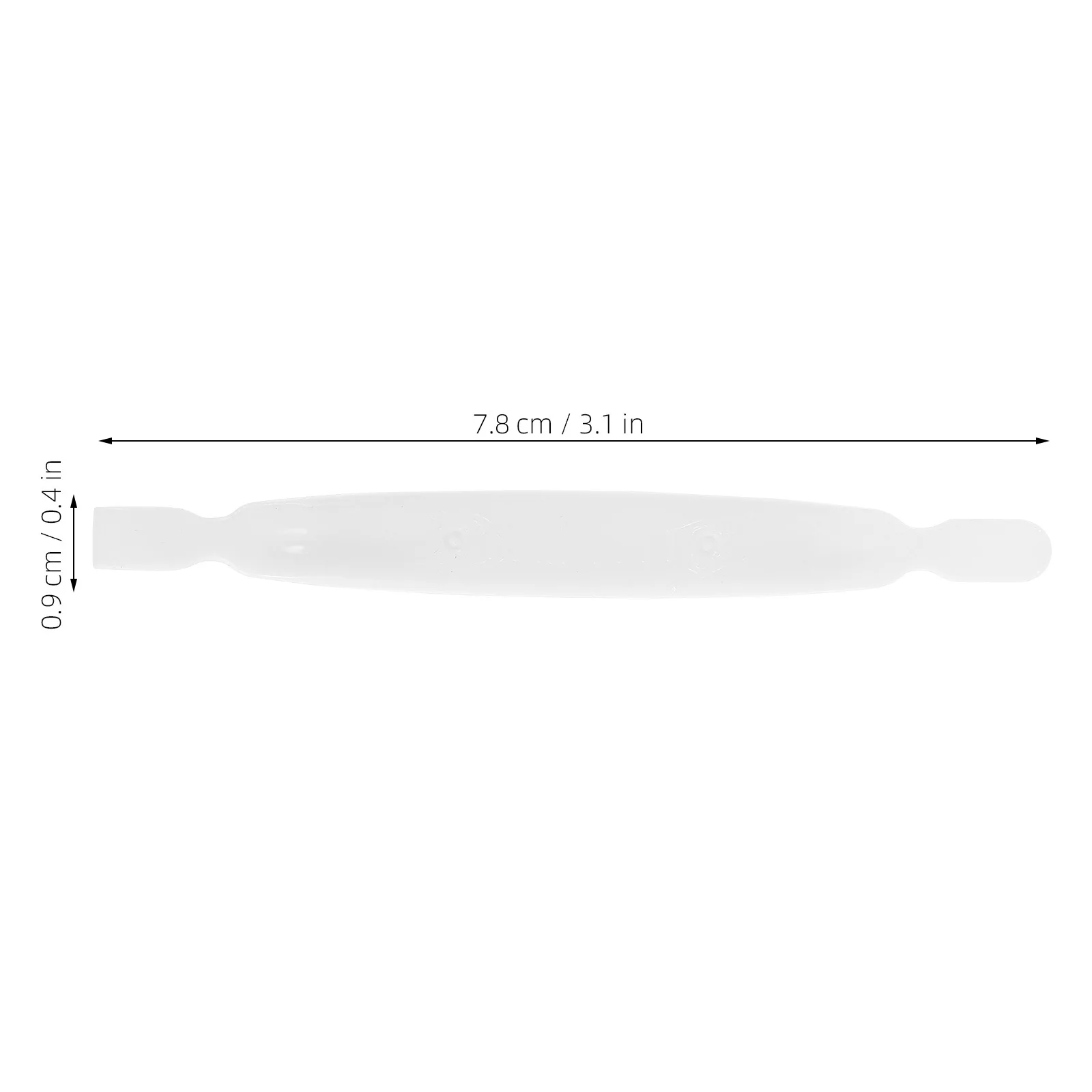 100pcs Double Eyelid Tape Forks Curved Design Portable Eyelid Makeup Tool For Beginner Friendly Makeup Aid Rods