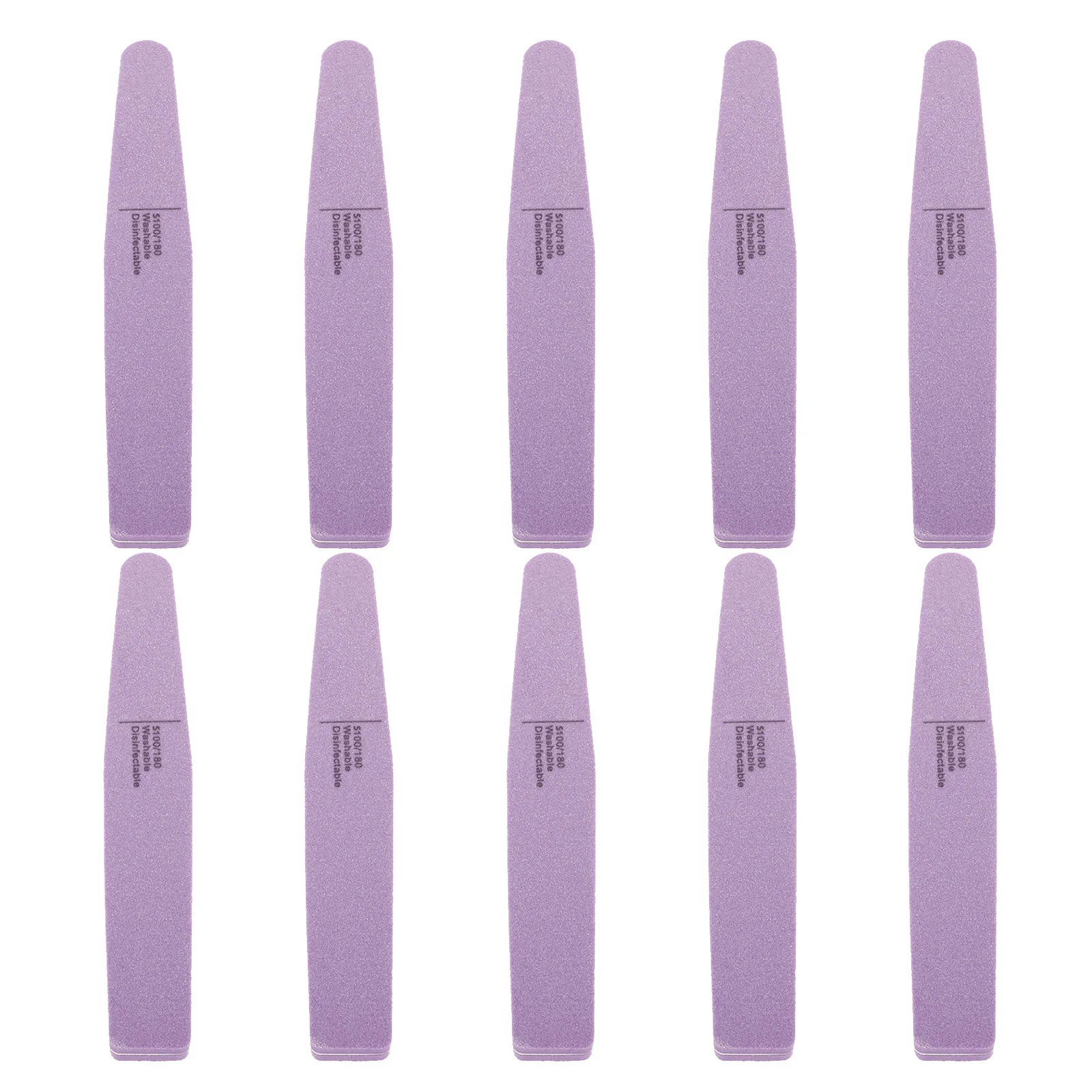 10 قطعة قسط مسمار الإسفنج ملف التلميع كتلة المحمولة المنزل السفر صالون استخدام مسمار الإسفنج الرملي مانيكير كتلة #6