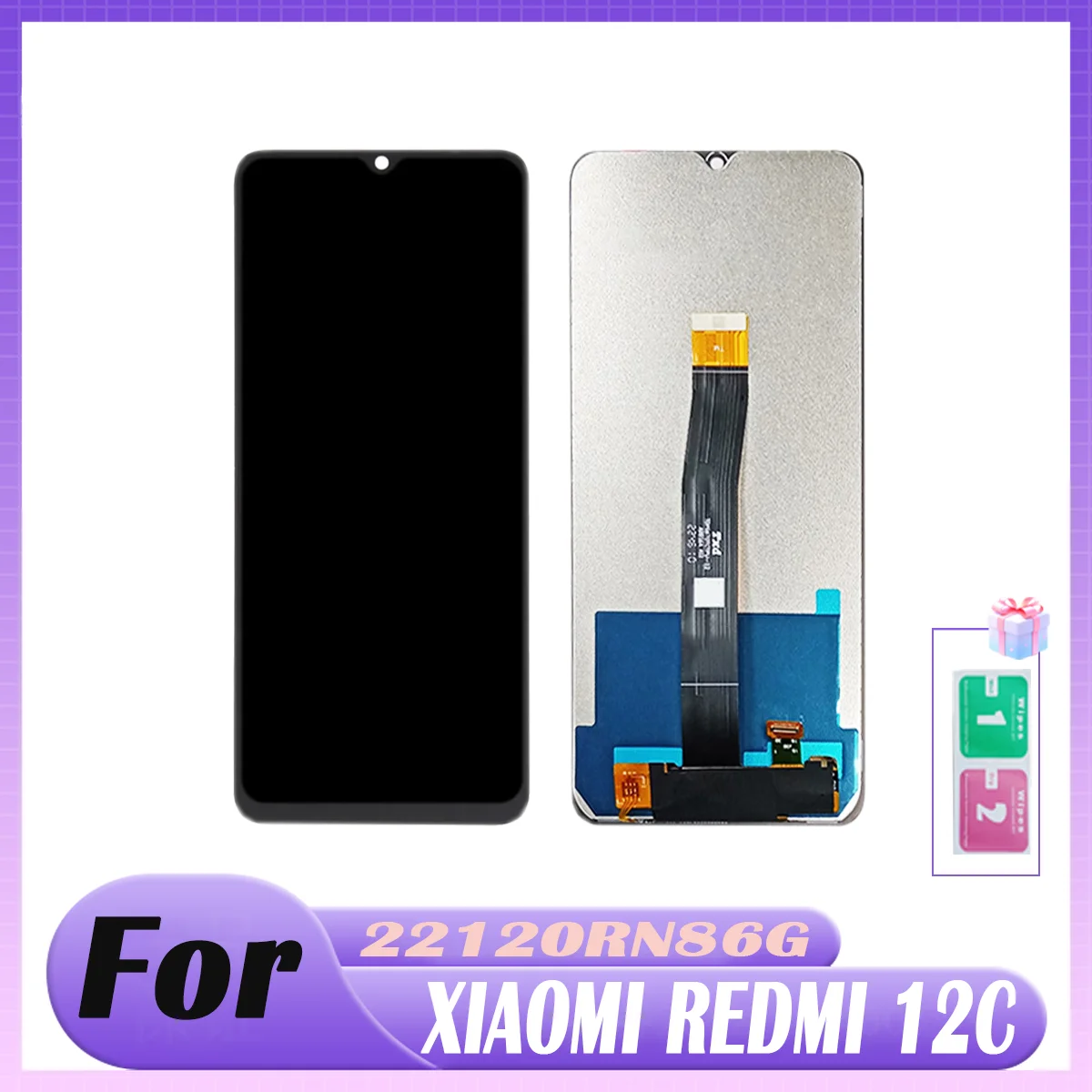 

LCD For Xiaomi Redmi 12C LCD Display Touch Screen Digitizer Replacement For Xiaomi Redmi 12C LCD Parts Assembly