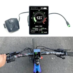 1pc Motor Display EB04 LCD Navigation Gauge For Bafang For Smart Color IPS Sunlight Display For M500 E-bike Conversion Accessory