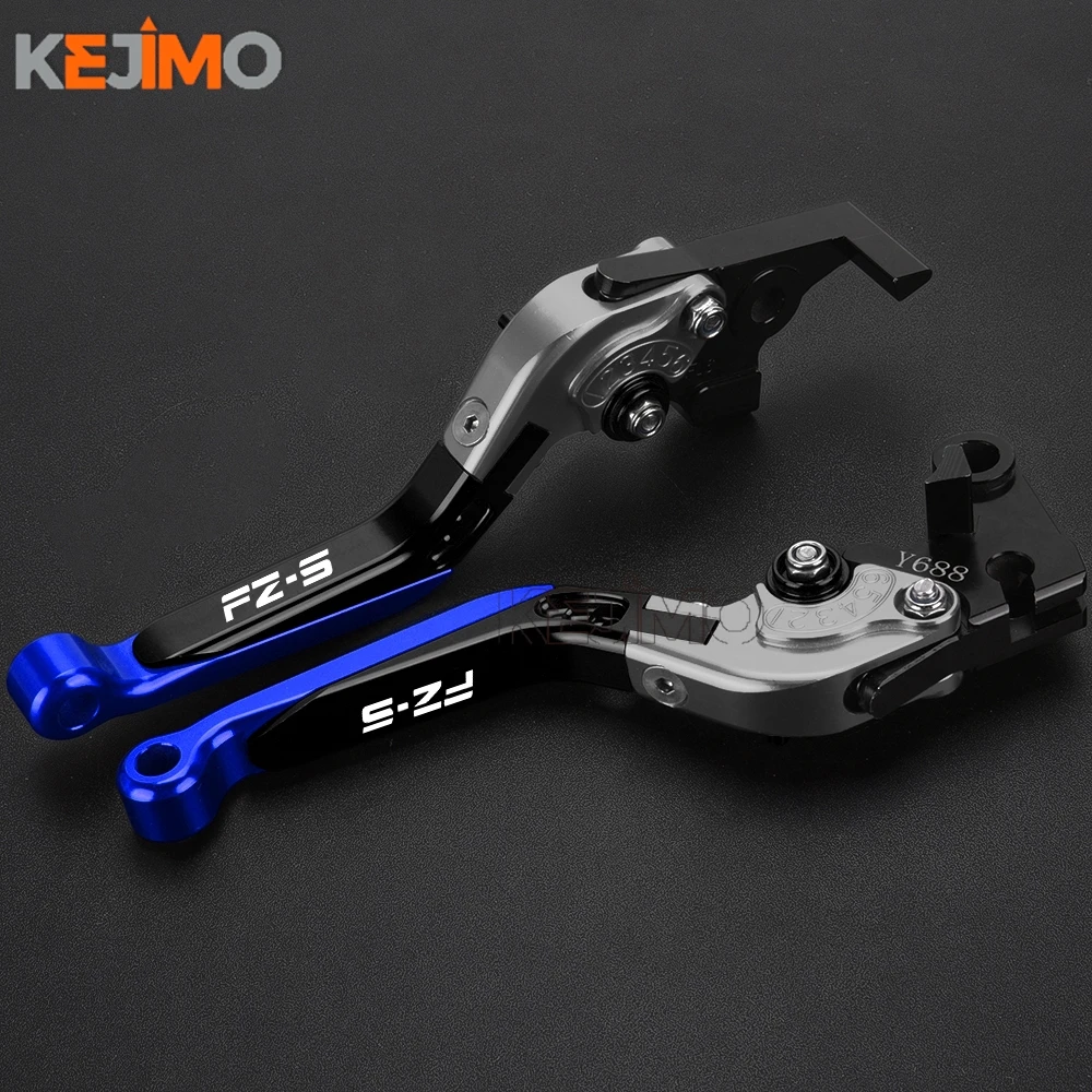 Levier d'embrayage de frein de moto pour YAMAHA FZS1000FAZER FZS 1000 Fazer 2001 2002 2003 2004 2005, accessoires de frein à poignée extensibles
