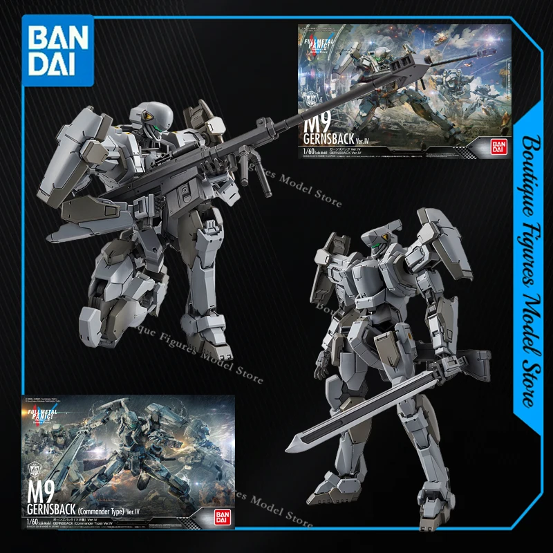 

Bandai Original HG 1/60 M9 GERNSBACK Commander Type FULL METAL PANIC Action Anime Figure Assembly Model Collection Gift Kids Toy