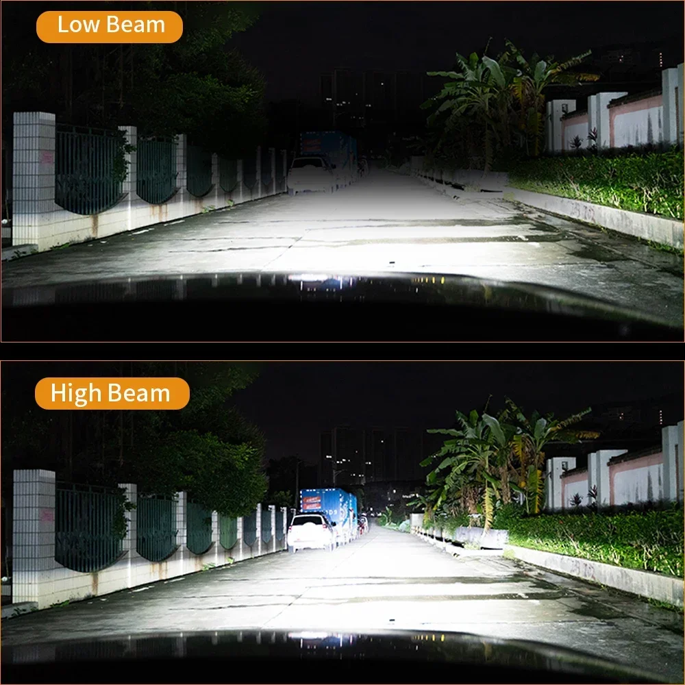 H4 Car LED Headlight H1 H8 H9 H11 H7 H11 High Low Beam 9005 HB3 9006 HB4 With fan cooling Turbo Led Ice Bulbs Fog Bulbs 6000K