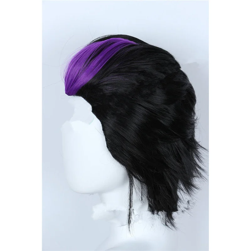 For Cosplay Homestuck Eridan Ampora Black Layered Wig