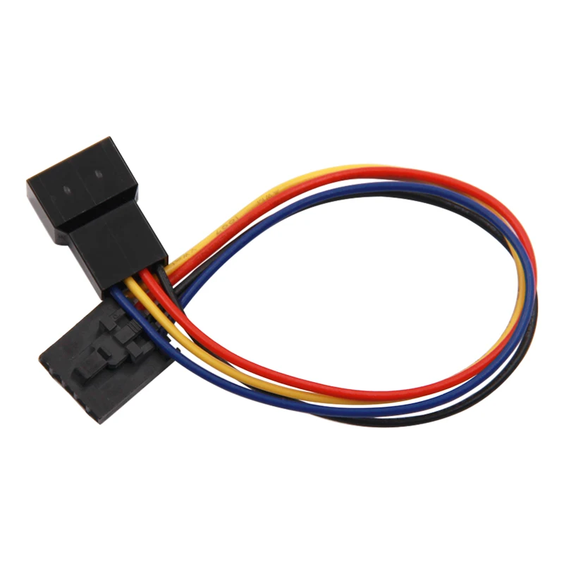 5Pin to 4Pin Fan Connector Adapter Extension Cable Wire Computer PWM Cooling CPU Case Fan for Dell styles 5 pin Latch styles PC