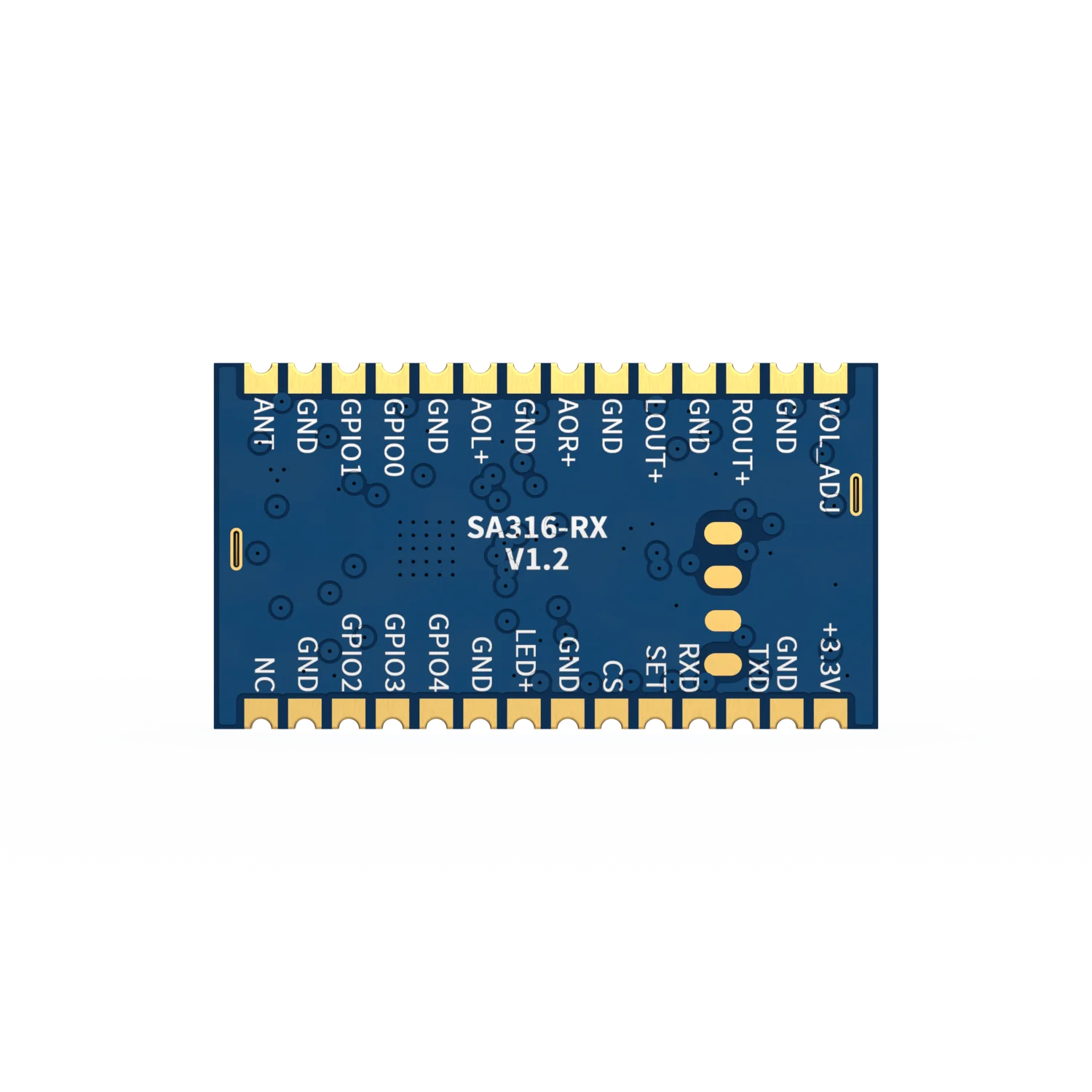 One Set SA316 kit 10mW 711~980 MHz 200meters Low latency High Fidelity Wireless Audio Module