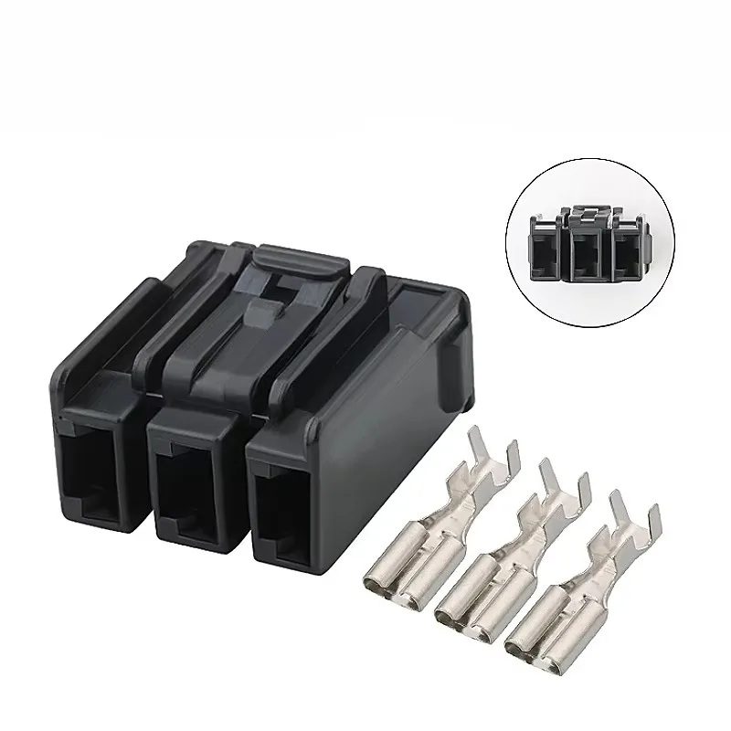 

1SET DJ7037B-7.8-21 car wire female male cable Waterproof 2pin connector automotive Plug socket include terminal