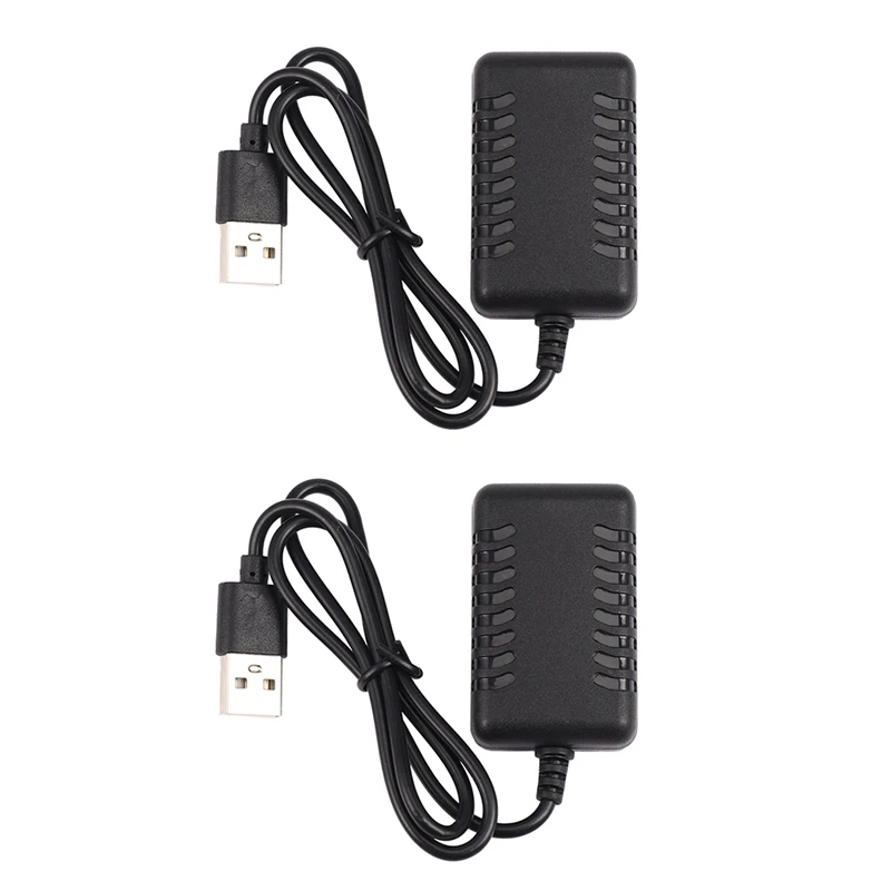 

2X 7.4V 2000Mah 5Cm XH-3P Quick USB Charger For Wltoys 144001 XK K130 12428 A959 A959-B A979 A979-B K989 K969