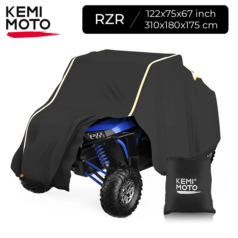 UTV Cover Storage Cover Protect Farm Vehicle Rain Snow Reflective Compatible with Polaris XP 1000 S 900 800 Turbo Ranger General