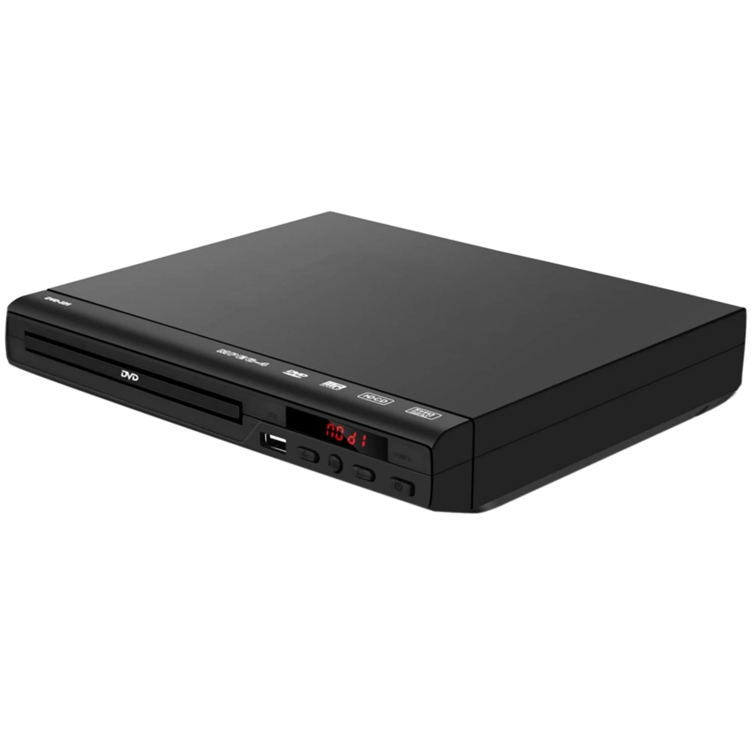 

DVD Player for TV, All Region Free DVD CD Discs Player AV Output Built-in PAL/ NTSC, USB Input, Remote Control US Plug