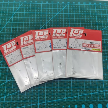 למעלה סטודיו התאמת Hex חצוצרה בצורת דגם רכב פירוט למעלה שינויים נוסחה 1 אופנועים שונה חלקי יד עשה דגם סט