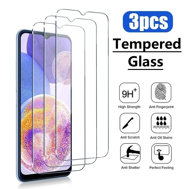 3Pcs Tempered Glass…