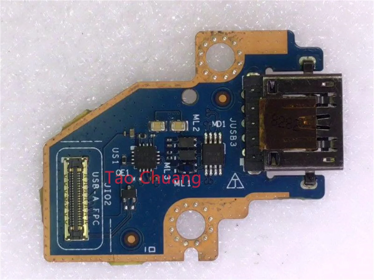 FOR Dell Latitude 7200 7210 2in1 DDB20 USB Board LS-G663P