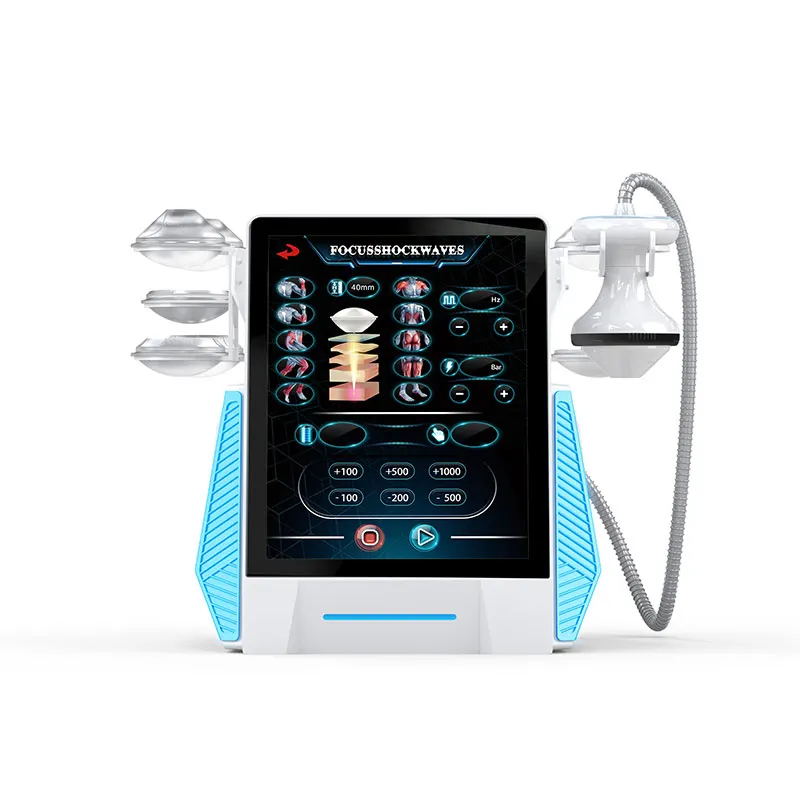 Human Focus Shock Wave Physical Pain Relief Ondas De Choque Fisioterapia Focused Shockwave  Machine for Sports Medicine