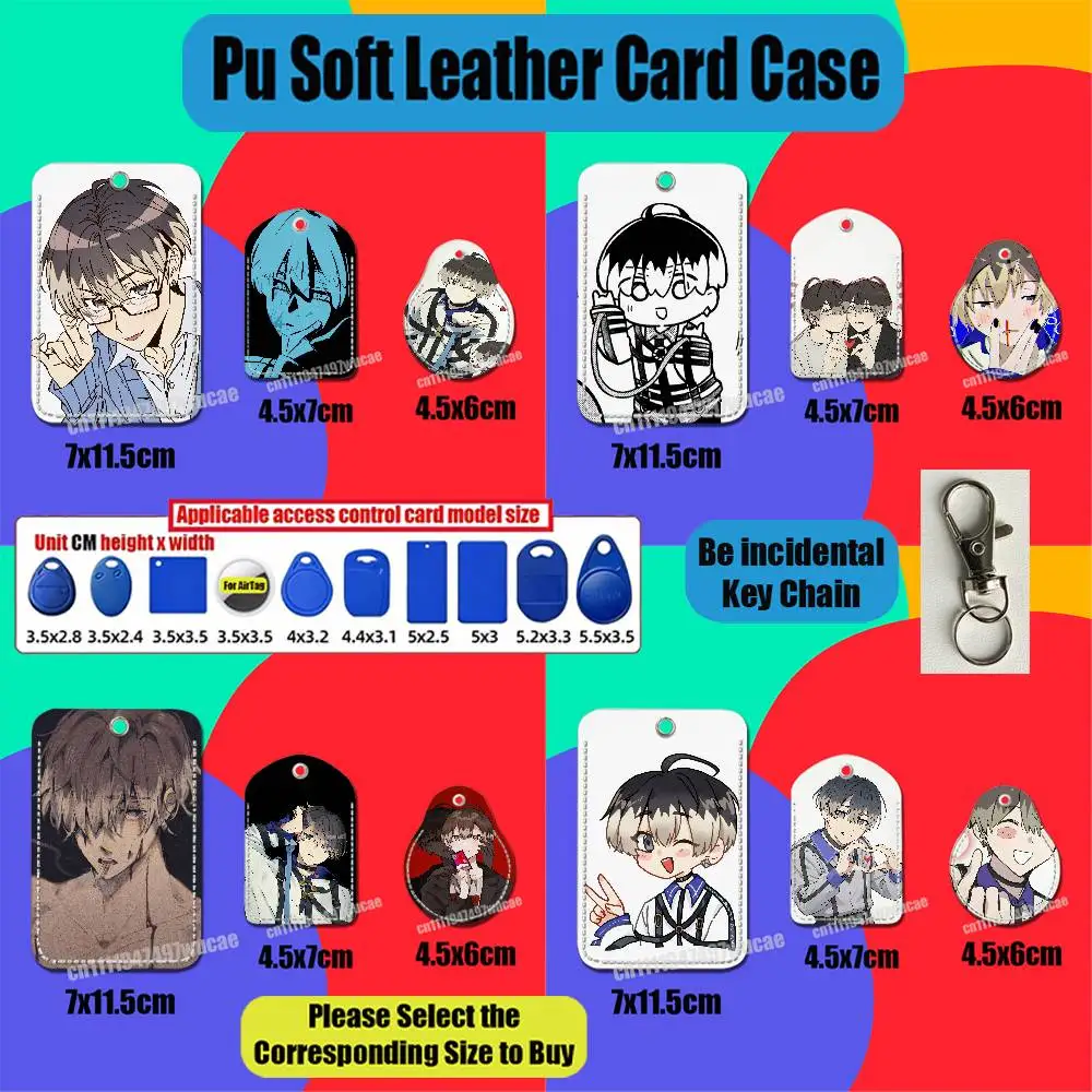 For Kayano Mikoto M-MILGRAM For Air Tag Case Card Holder Sleeve ID Badge Credit Bank Access