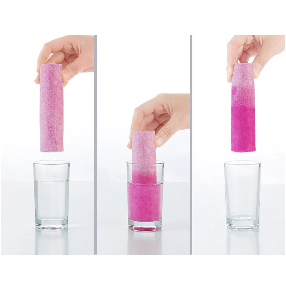 

5pcs Cleaning Cloth Reusable Dishcloths Thickened Rag Kitchen Towel Wipe Absorbent Liquid Tough Jobs Scrubbing