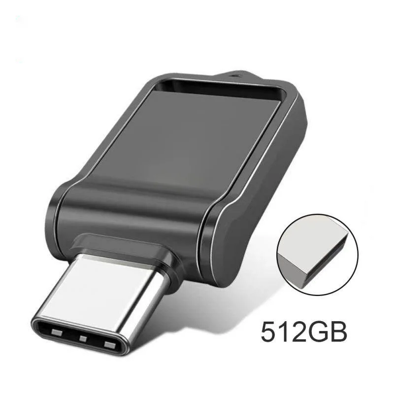 Lenovo 512GB OTG USB-Stick USB 3.0 Typ C für iPhone iPad 128GB 256GB Pendrive Samsung Android Laptop Speicher Telefonstick