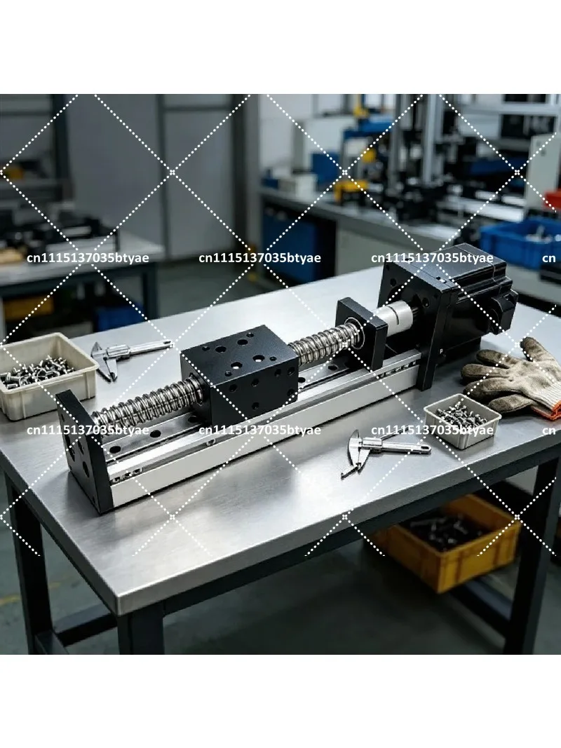 SGX Slide Module Ball Screw Single Rail Stepping Motor Reciprocating Front Back FSL Linear Lifting Cross Platform