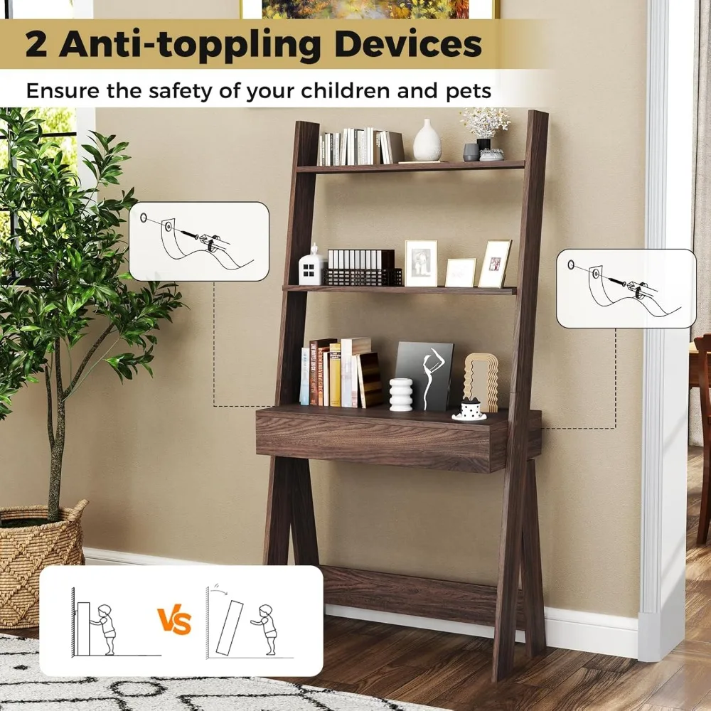 جزيرة مطبخ كبيرة جدًا من الخشب المطاطي الصلب مع منافذ كهربائية، وسطح عمل واسع، وأدراج تخزين وأرفف مفتوحة