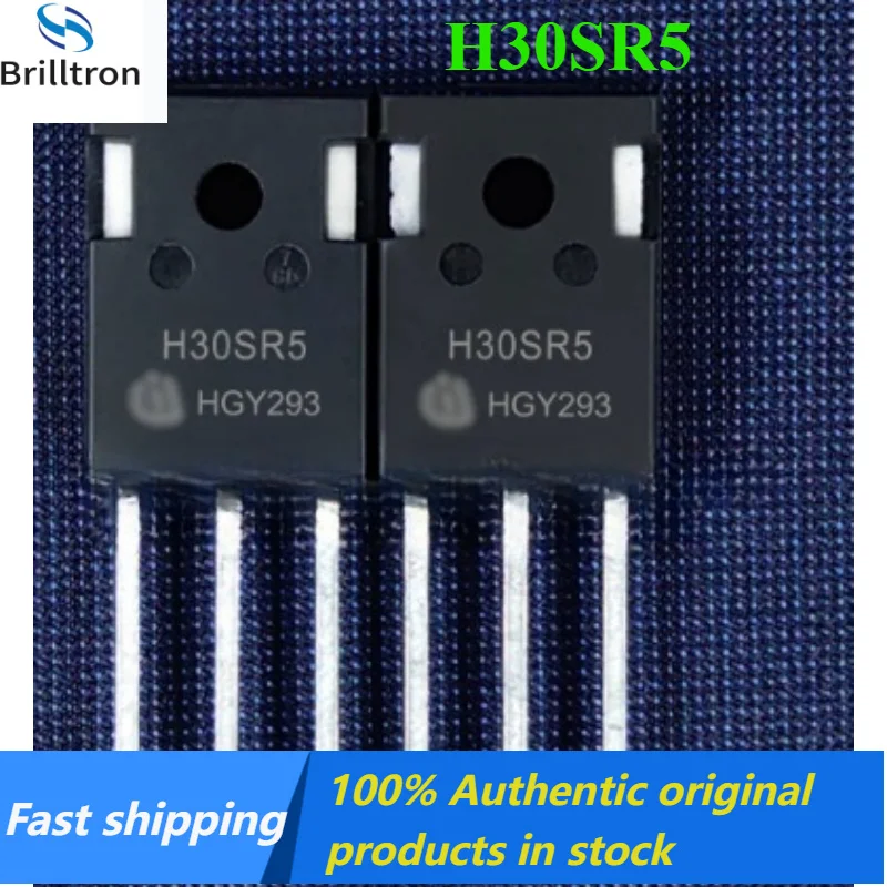 10-30PCS 100% New Original H30SR5 IHW30N160R5 TO-247 Transistors IGBT Authentic Products, in Stock, Fast Shipping.