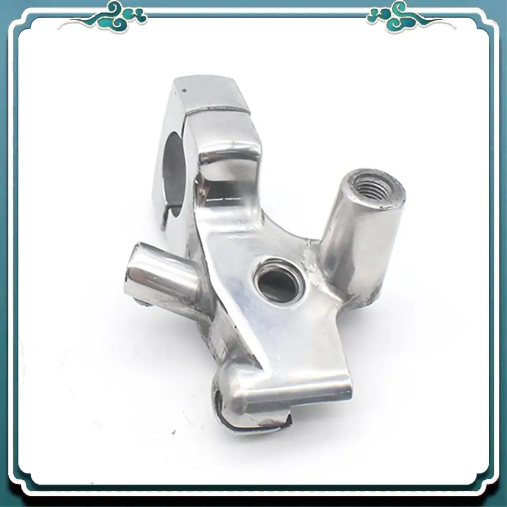 

ABTU-Motorcycle 25Mm Mirror Base Mount Scooter Clutch Perch Holder For Honda Shadow 400 750 Steed 400 600