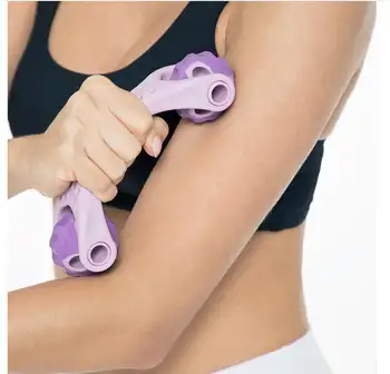 Ruční masážní pistole na uvolnění svalů, masážní pistole na fascii, jóga, fitness, masážní válec na uvolnění svalů, multifunkční masážní válec 6 nejlepší prodej masážní pistole míč - №3