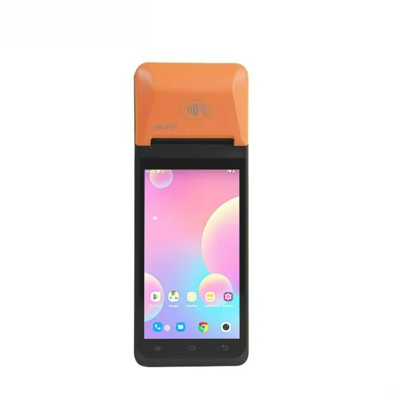 

Pos Machine Handheld Pos System Touch Screen Cash Register Point of Sale 5.5inch Android Pos Terminal