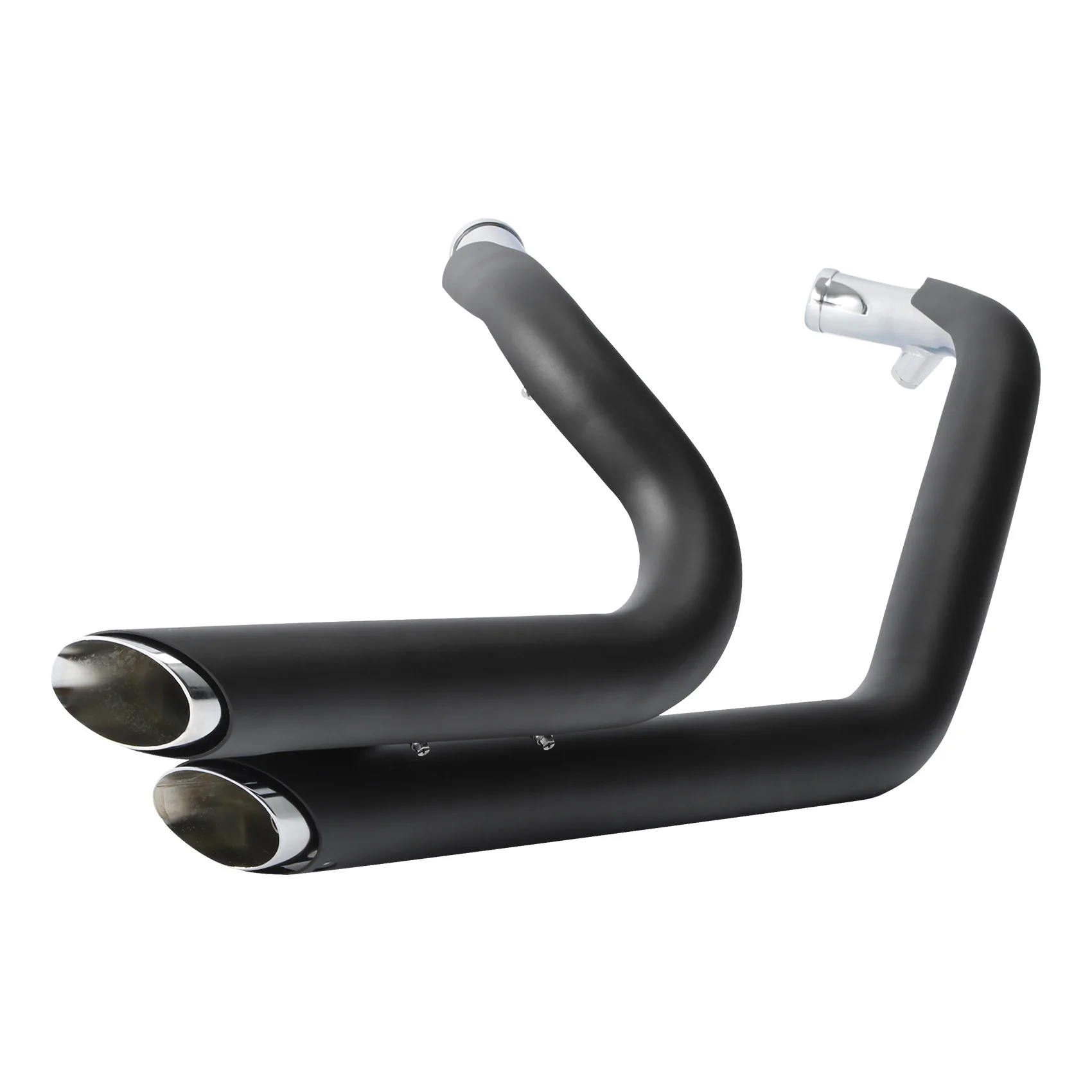 Exhaust Pipes Custom Staggered Shortshots For Harley Sportster XL Iron 883 1200 Custom Seventy Two 72 Forty-Eight 48 2004-2013
