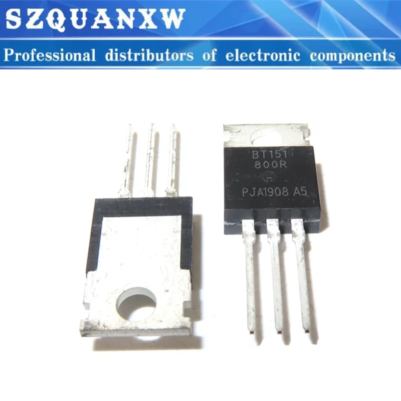 10PCS BT151-800R BT151-800 controlled rectifie BT151 7.5A/800V TO-220 New Original