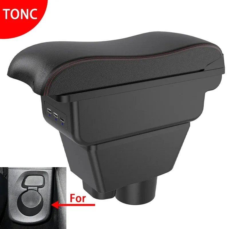 

For Opel Corsa F Armrest For Corsa F 2019 2020 2021 2022 2023 2024 Interior center armrest storage box car accessories
