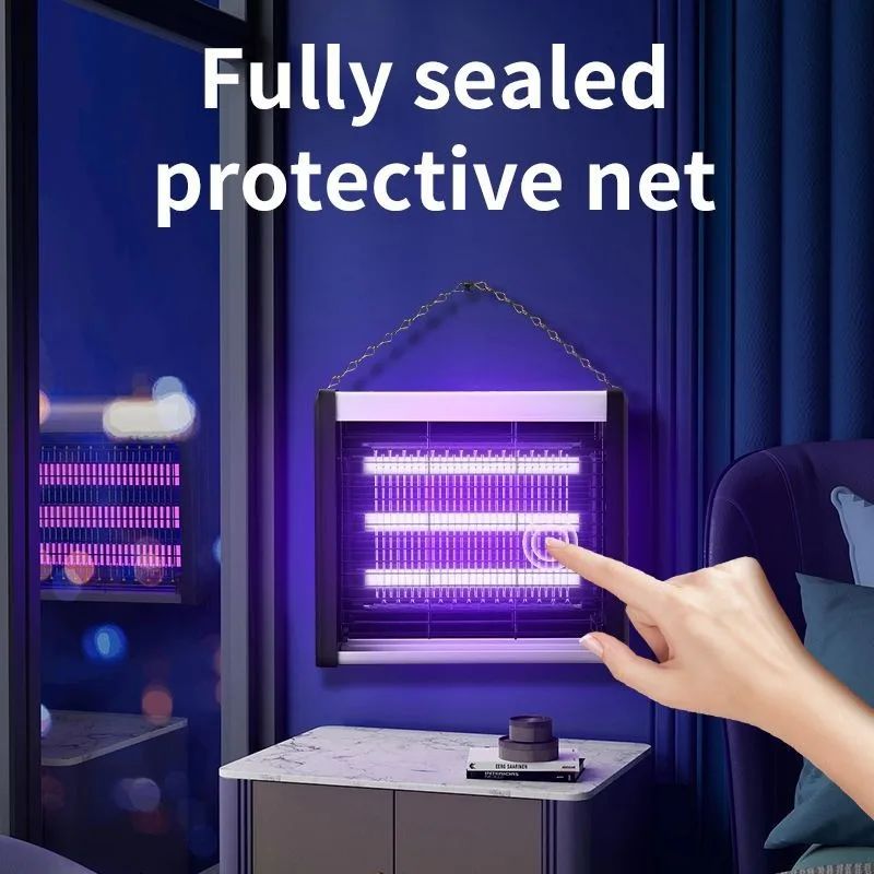 220 فولت البعوض القاتل مصباح مع الأشعة فوق البنفسجية مصباح ليد قاتل الماموس الكهربائي صاعق علة صاعق قاتل الحشرات الكهربائية طارد البعوض #4