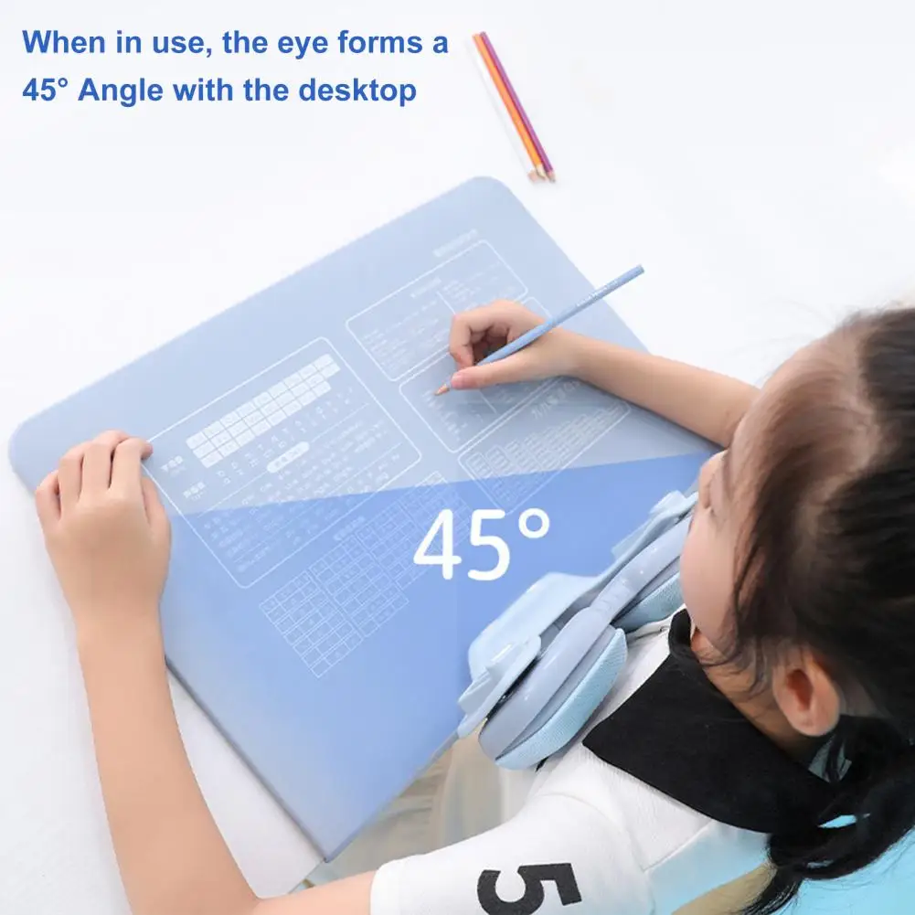 مصحح مكتب قابل للفصل للأطفال ، ثنائي الاستخدام ، مضاد لقصر النظر ، الكتابة ، مدرب تقويم العظام ، ارتفاع قابل للتعديل