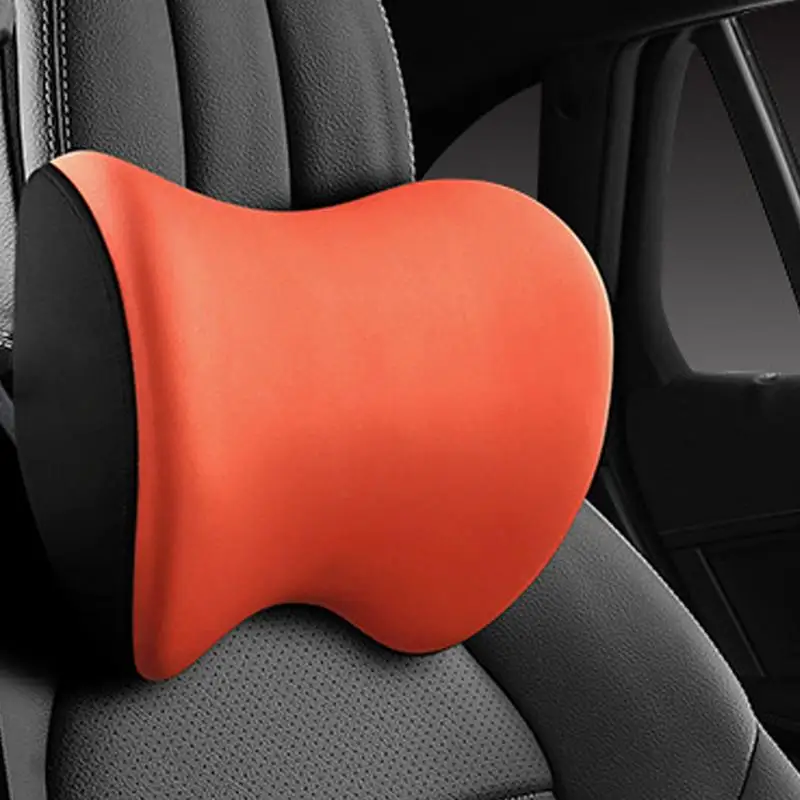 Headrest Pillow For Car Neck Support Cushion Car Pillow Removable Car Neck Pillow Adjustable Car Seat Headrest Travel Car Pillow