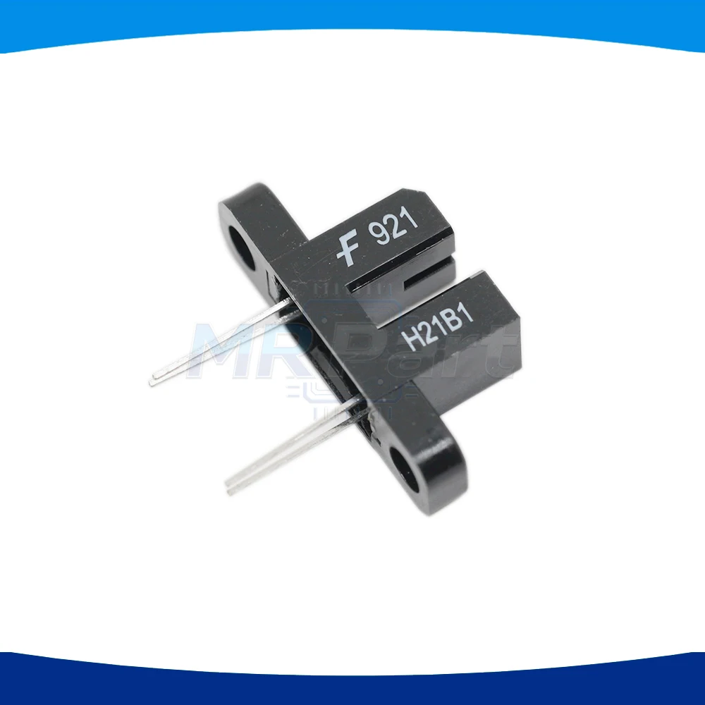 10Pcs H21B1 Photoelectric Switch Sensor Photo-Darlington 3mm Sensing Distance Slot-Type Optocoupler for Automation And Electroni