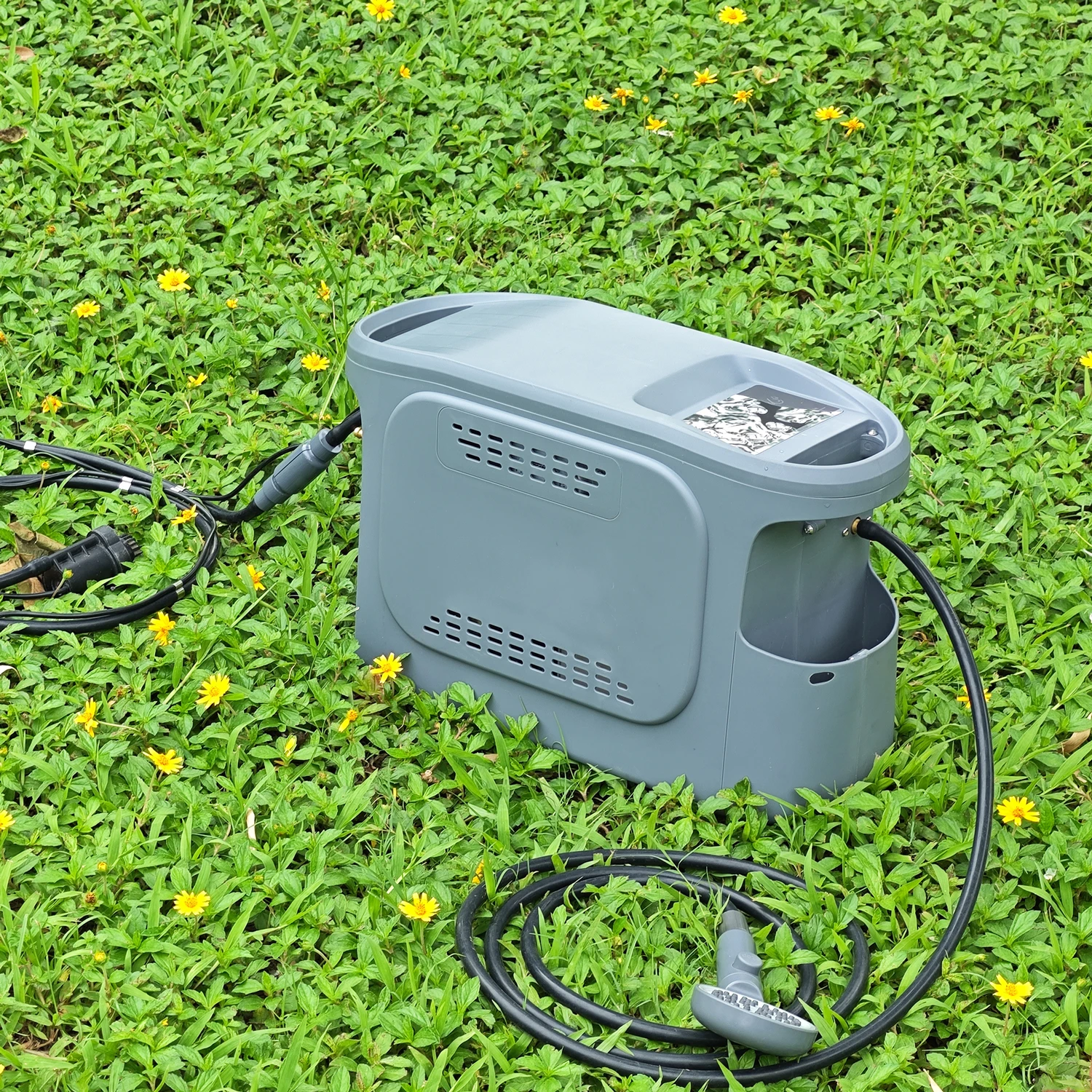 

ATVPortable Eco-Friendly Battery Ignition Heater Instant LPG Geyser For Camping & Emergency Use Made Of Durable Nylon