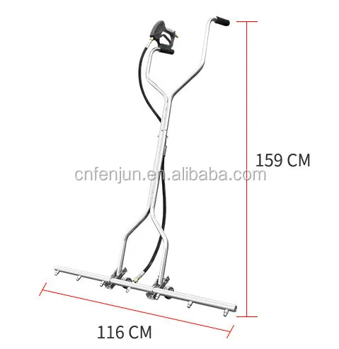 high power pressure washer water car broom surface cleaner large area with quick connector 275bar