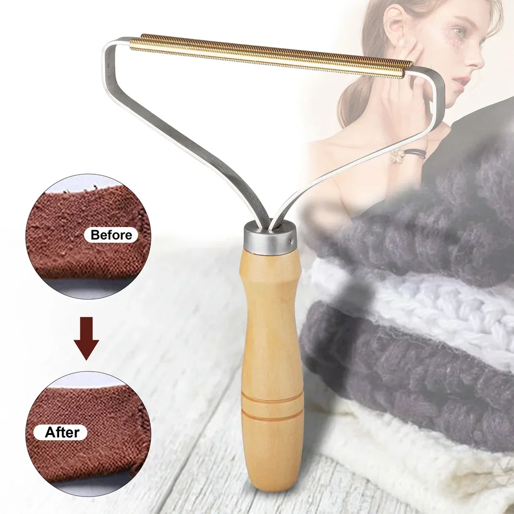 Cat Dog Brusher Remover Wool Brush Portable Manual Hair Removal Coat Clothes Carpet Wool Depilatory Knitting Plush Shaver Tool