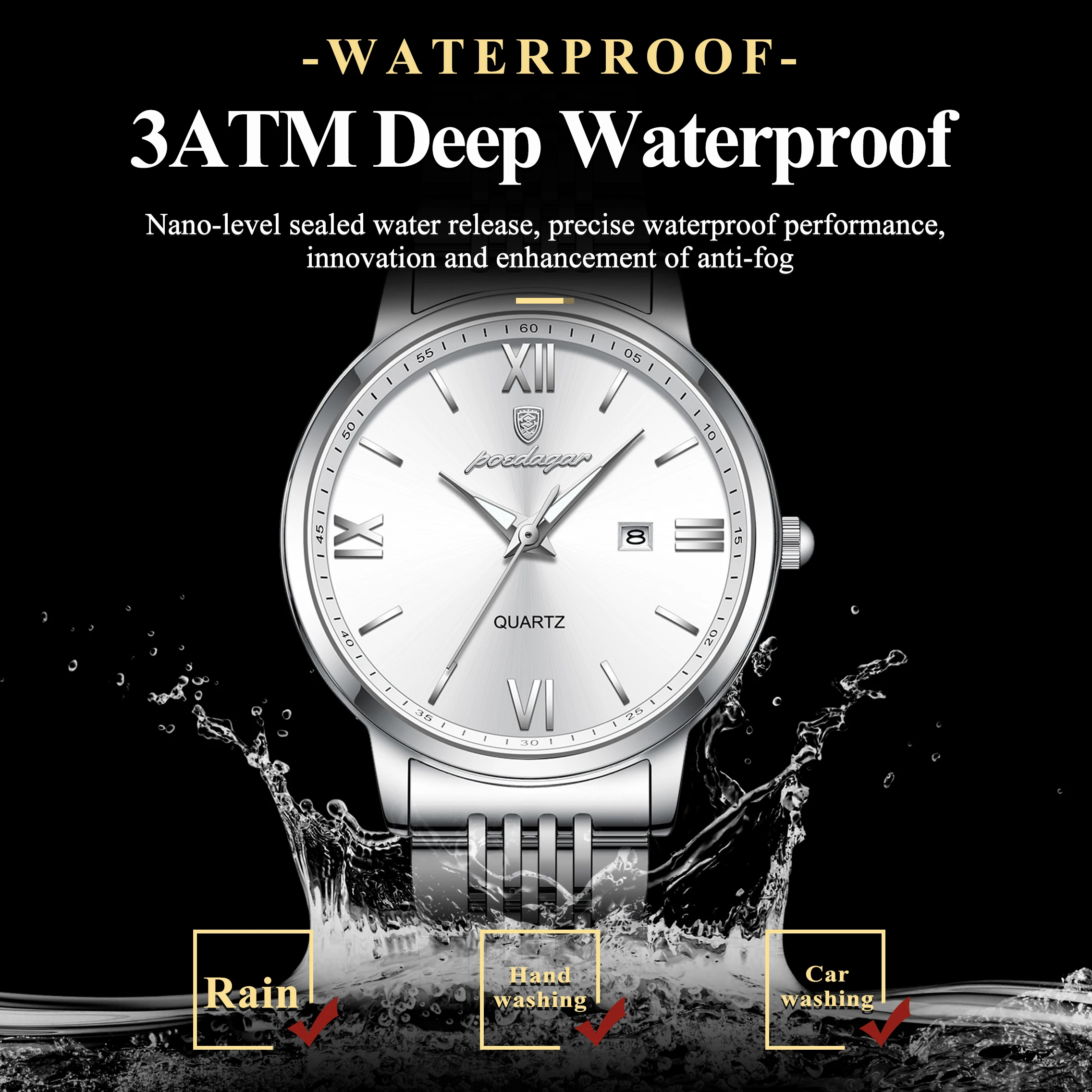 POEDAGAR ساعة ماركة فاخرة للمر - مراجعة Rg Watches & Jewelry Gmbh وسعره