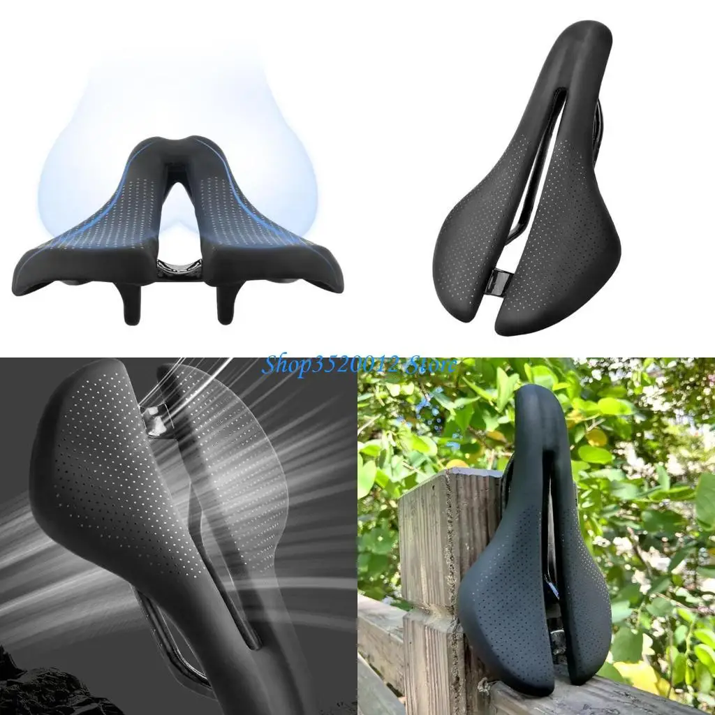 

27RD Light weight Hollows Bicycles Saddles Ergonomic Carbon Fibers Bike Seats Cushions for Outdoor Cycling