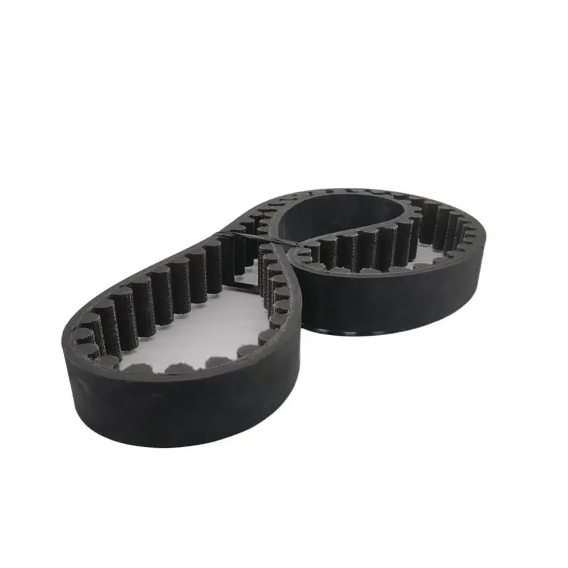 

6118-14M Timing Belt Closed Loop Belt Width 60/80/90mm Length 6118mm HTD Rubber Timing Belt 14M Synchronous Belt 6118-14M-75