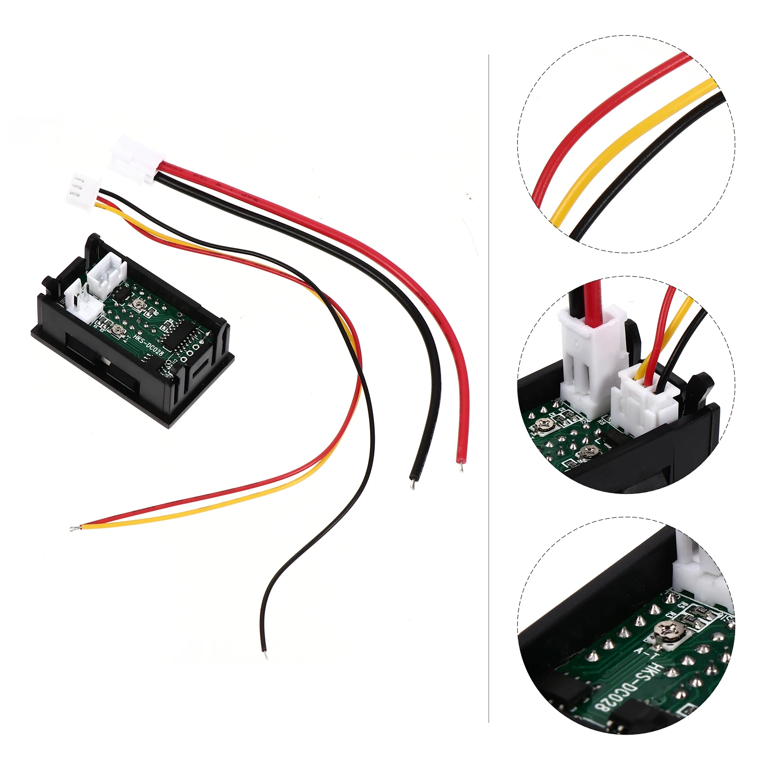 

Digital Voltmeter LED Voltage Current Meter Car 2 In 1 Tester Amp Gauge Electric Dashboard Instrument Panel