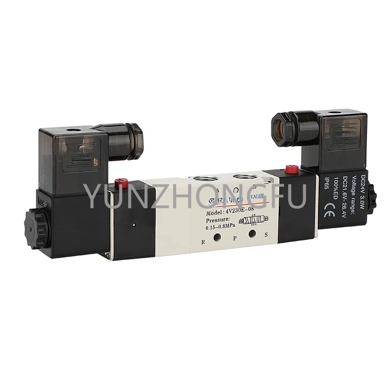 Air-Operated Solenoid Valve 4v130-06 4v230-08 Pilot Control Valve Point