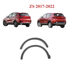 2 Pieces Front or Rear Fender Front Wheel Eyebrow for MG ZS 2017-2022 Rear Wheel Eyebrow for MGZS Overfender for MG Accessories