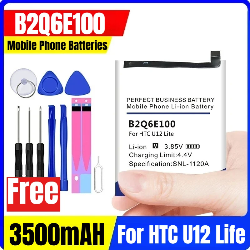 

3.85V 3500mAH B2Q6E100 Mobile Phone Batteries for HTC U12 Life