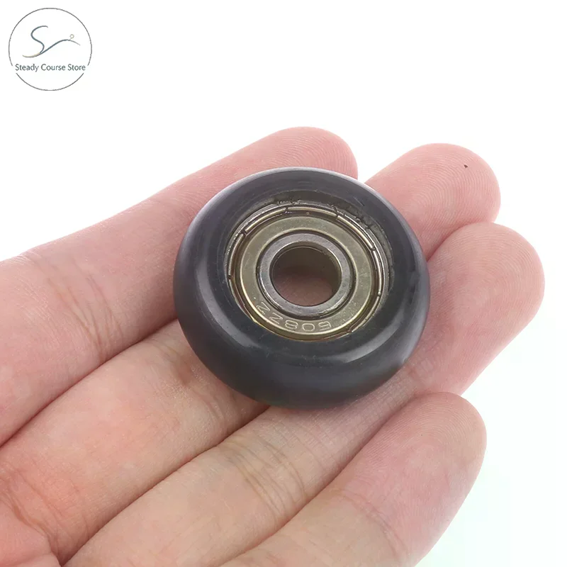1PC 608 ZZ 8*32*12mm 608ZZ Package Plastic Nylon Wrap POM Line Wire Rope Bearing Pulley Plastic Wheel