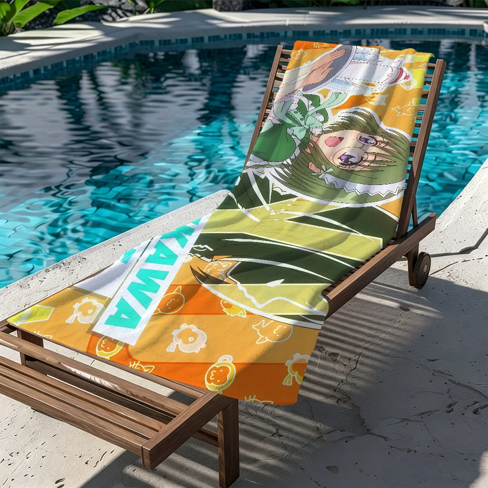 T-tokyo cute M-mew New Towel Gift For Travel M-mew Gym Sauna Travel Spa Shower Camping Quick Dry Sports Beach Towels Soft Pool