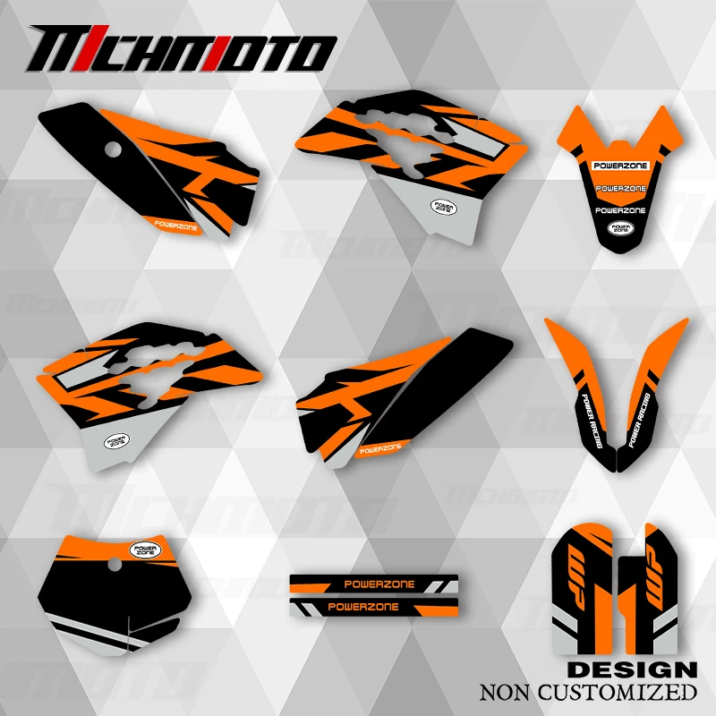 

MCHMFG новый стиль графические наклейки наборы наклеек для KTM SX SX50 2009 2010 2011 2012 2013 2014 2015